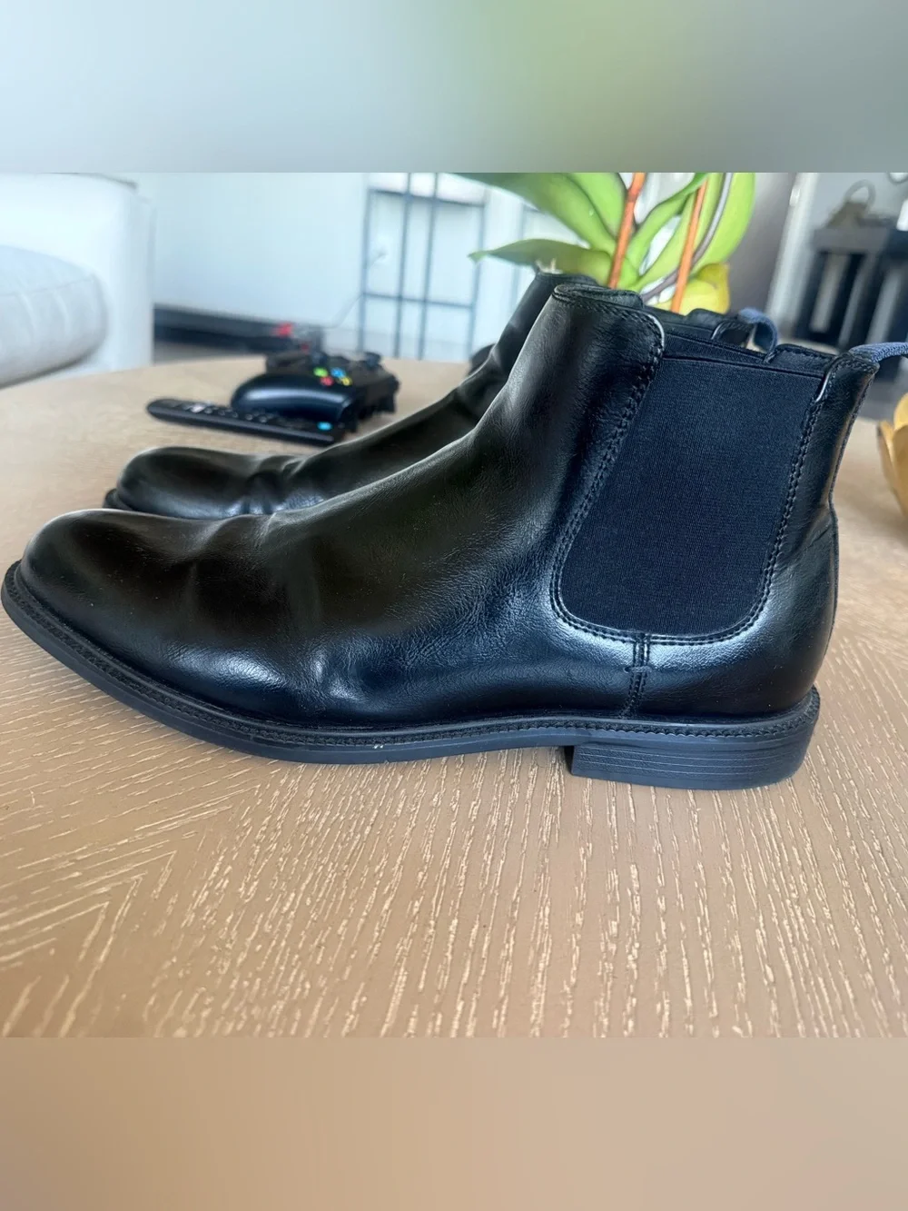 Mix No. 6 Men’s Black Leather Chelsea Boots